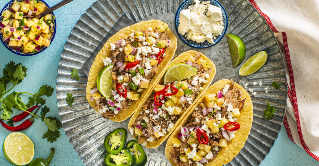 Milk-Braised Pork Tacos - Milk