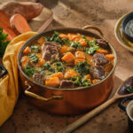 Canadian Beef & Sweet Potato Winter Stew - Milk