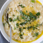 Lemon Butter Asparagus Risotto - Milk