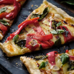 Red Pepper & Mozzarella Caprese Tart - Milk