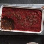 Chocolate Semi Freddo with Strawberry Sauce - Milk