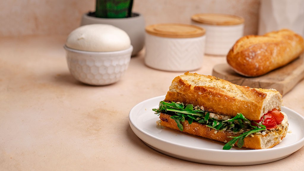Burrata Caprese Sandwich
