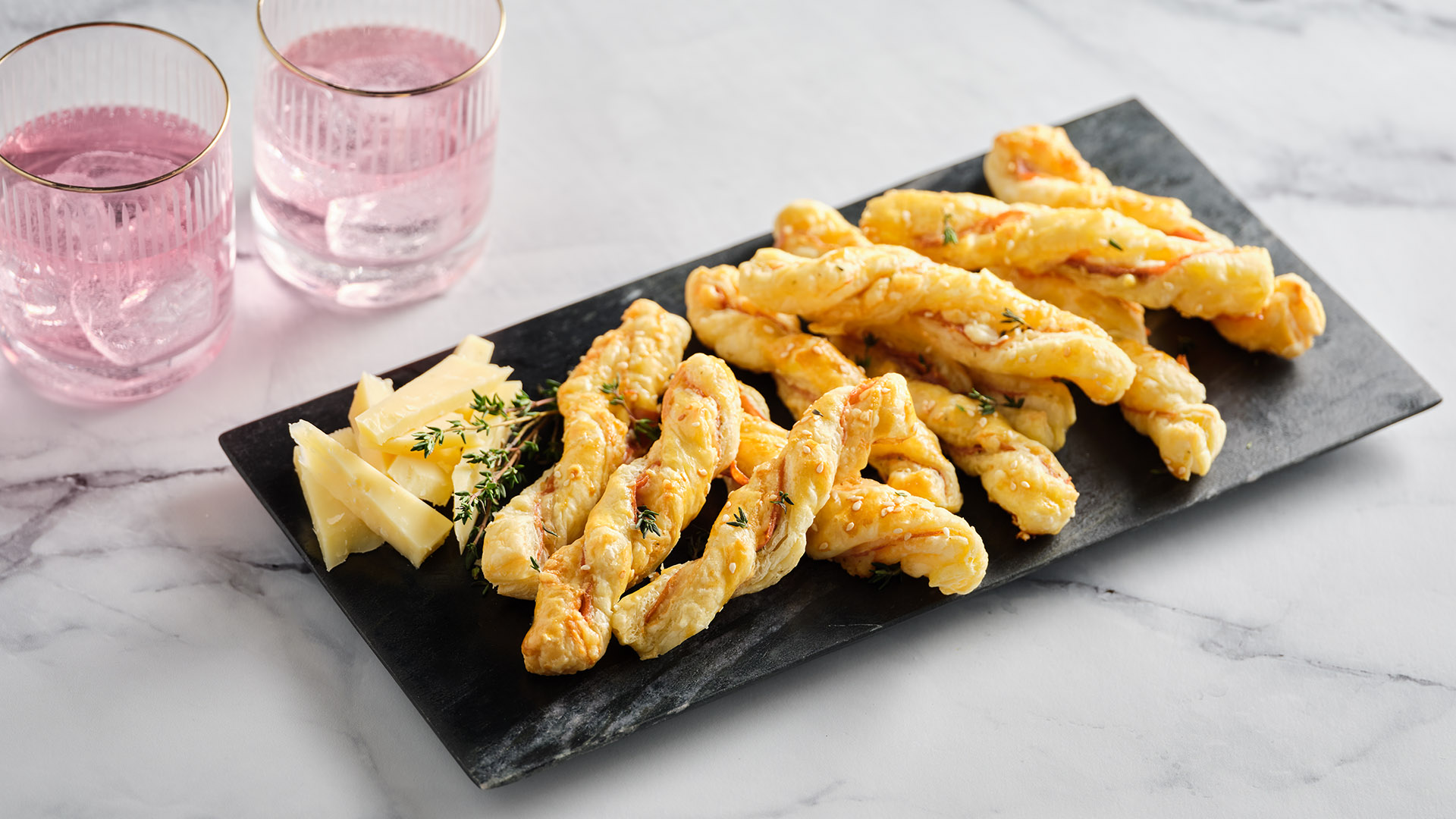Ontario Cheese & Prosciutto Pastry Twists