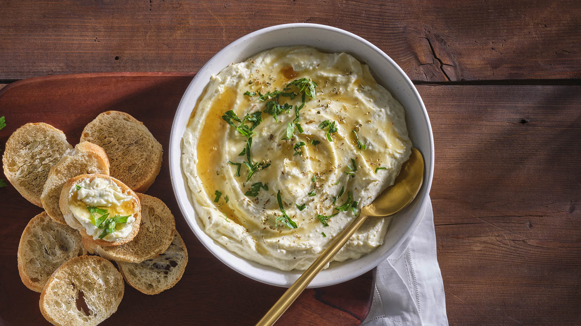 Whipped Ontario Feta & Honey Dip
