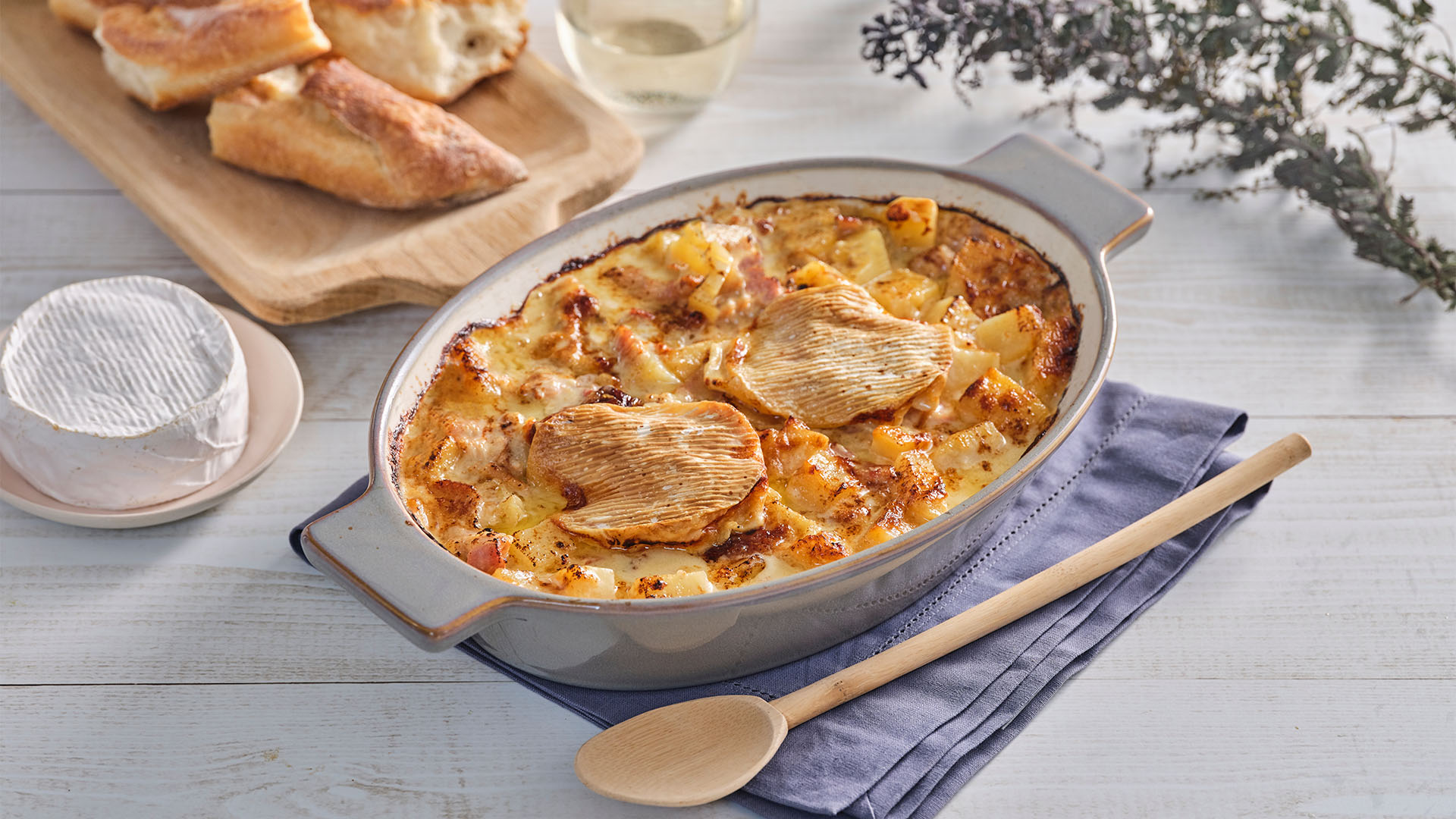 Ontario Cheese & Bacon Tartiflette