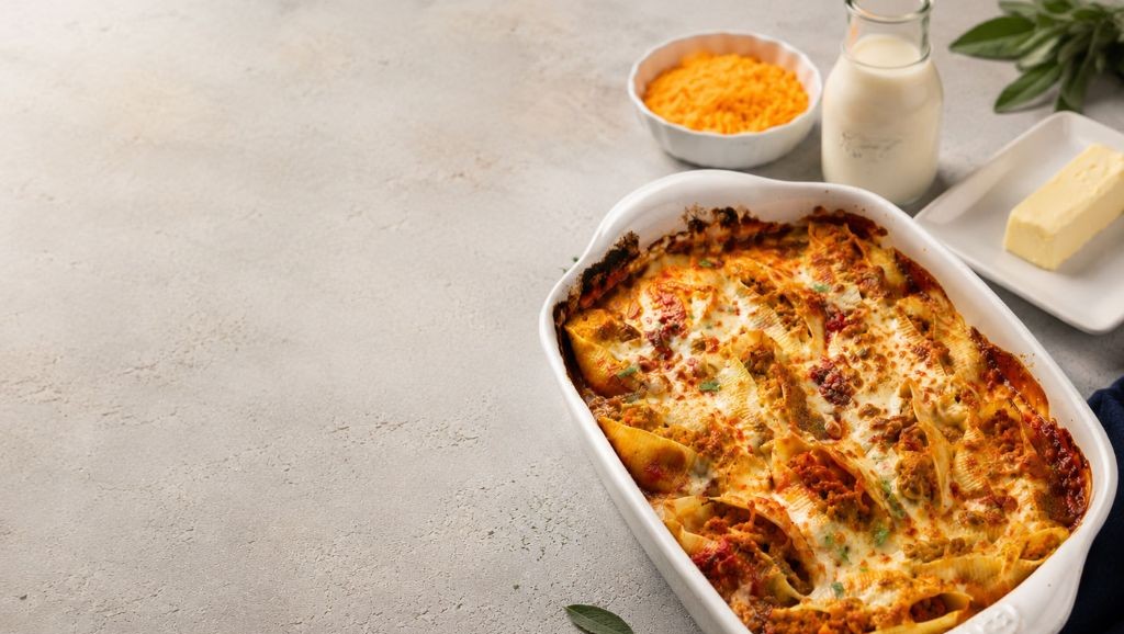 Pumpkin Pasta Bake